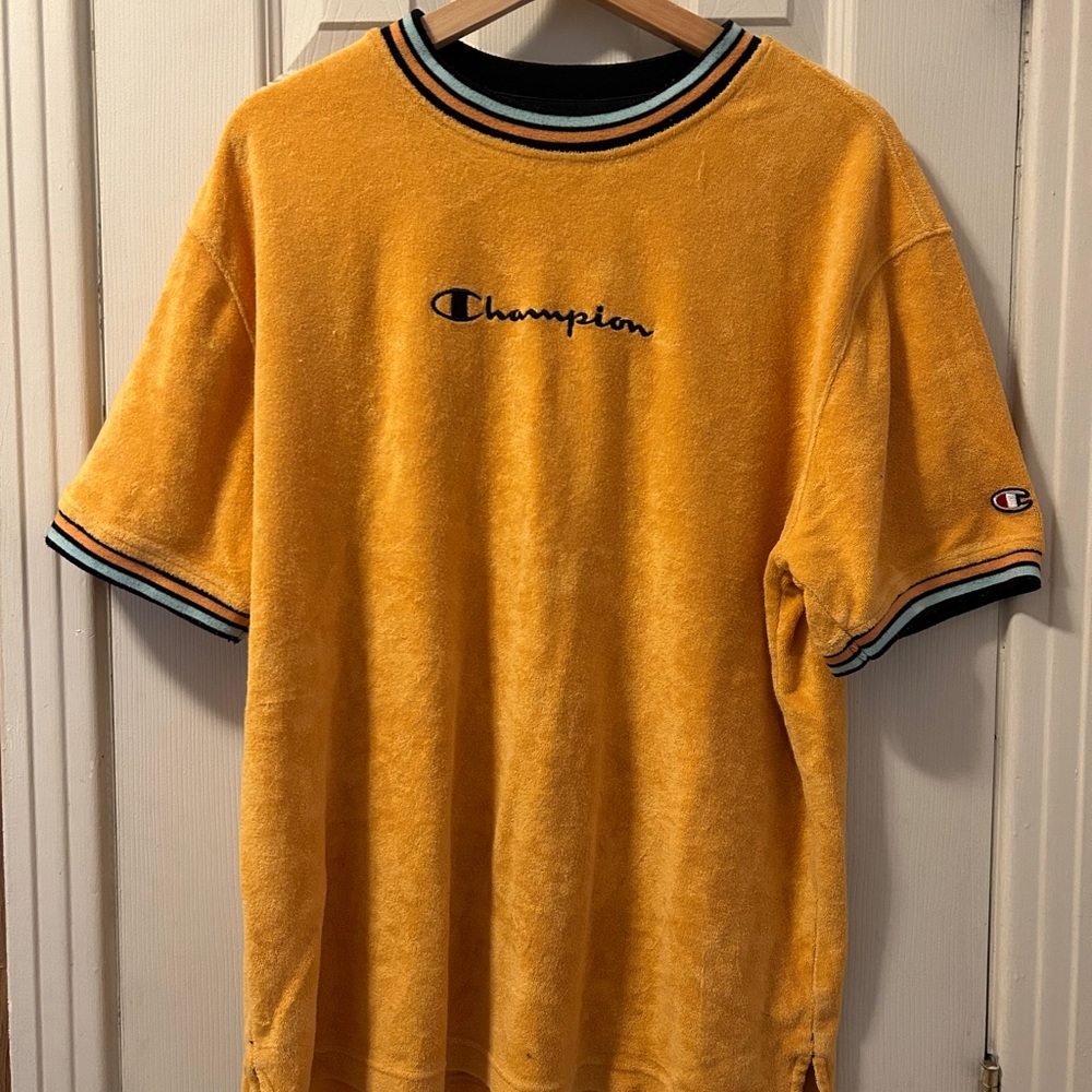 Vintage 90’s Champion Terry cloth shirt — limited edition